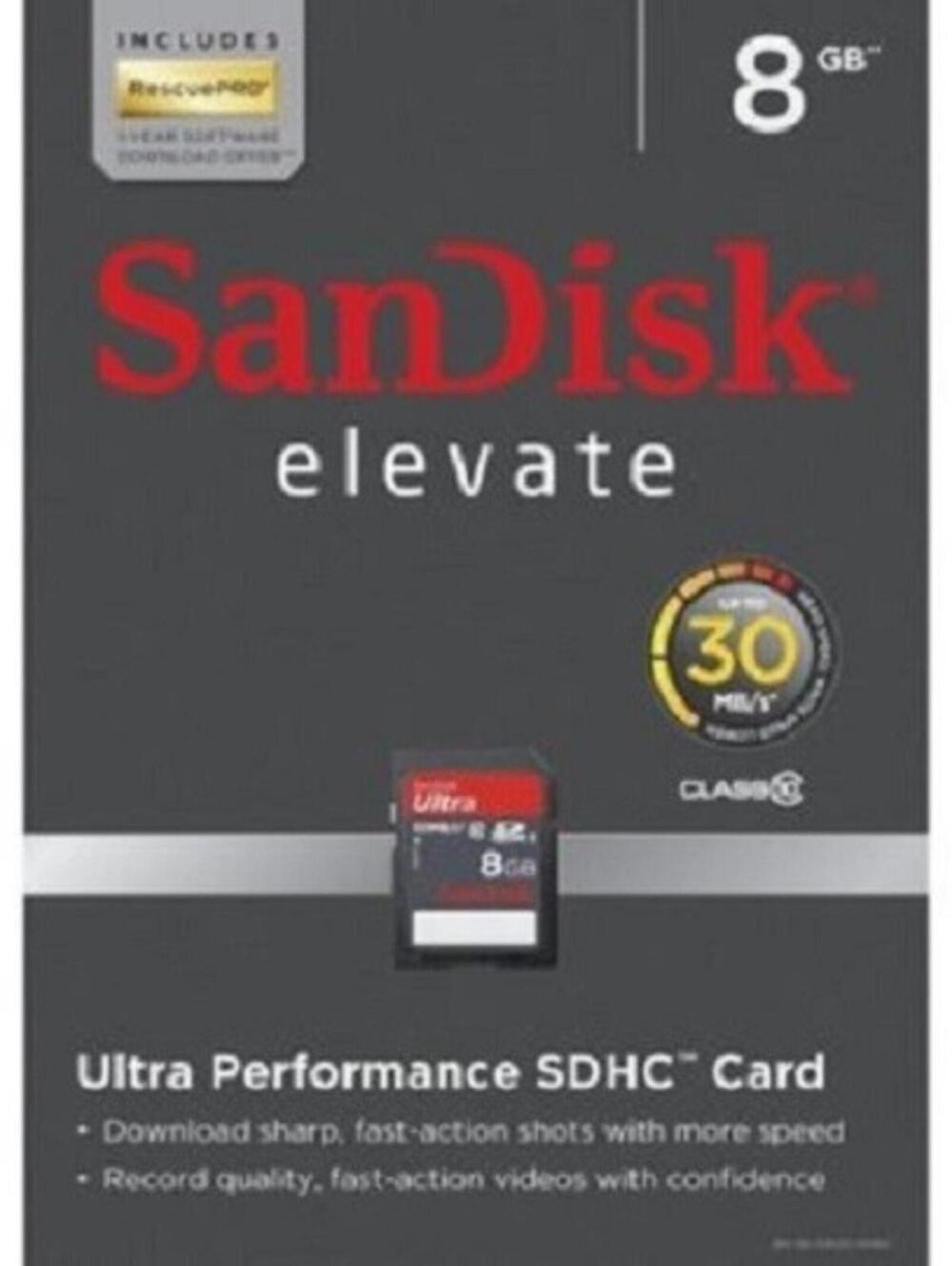 NEW SanDisk 8GB SDHC 8G flash memory Card